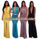 2017 Wholesale women maxi dress cbackless sexy dress for women make in China